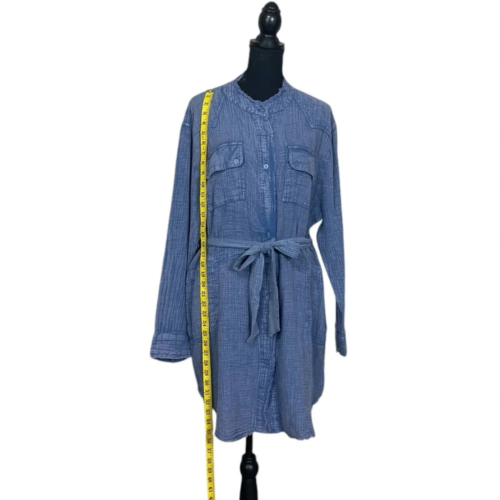 Ivy Jane Gauze Shirt Dress NWT (H-1) - Picture 6 of 12